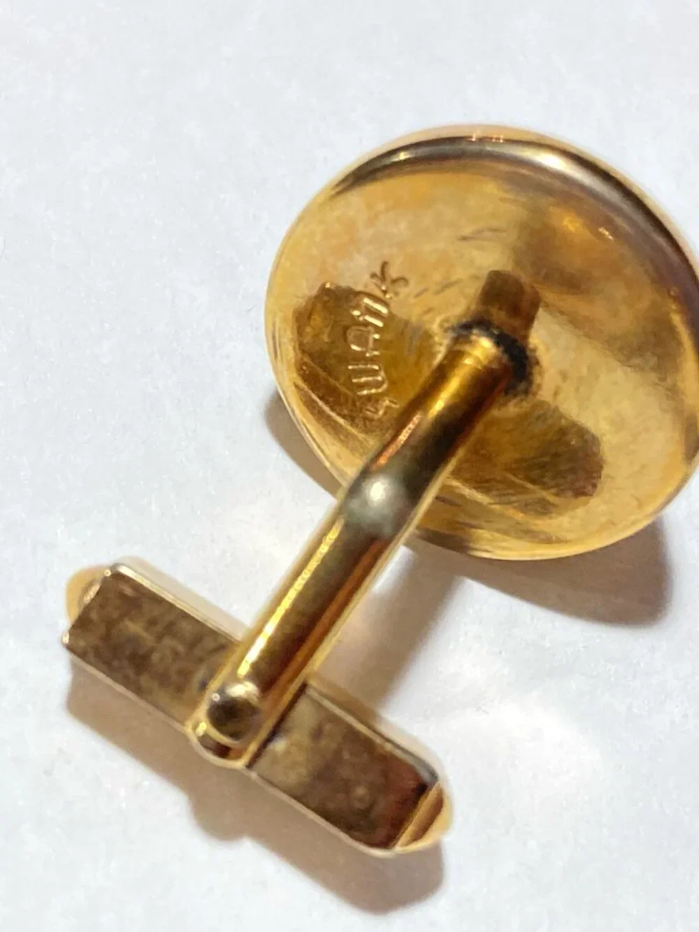 Pair of Vintage Swank Domed Cufflinks, Men’s